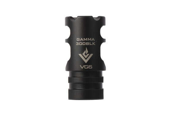 The VG6 Precision Gamma 300BLK High Performance Muzzle Brake is 1.72 inches in length